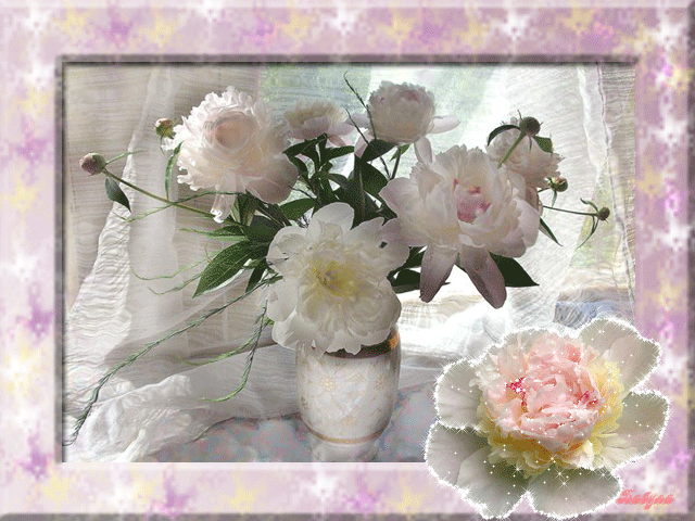 анимашки Цветы